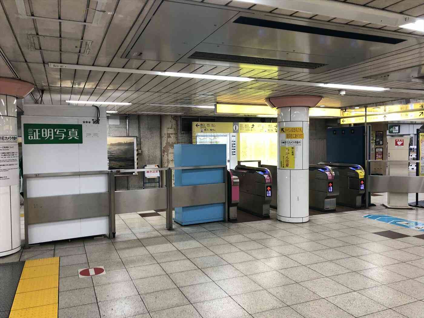 丸ノ内線荻窪駅：ＪＲ荻窪駅方面改札