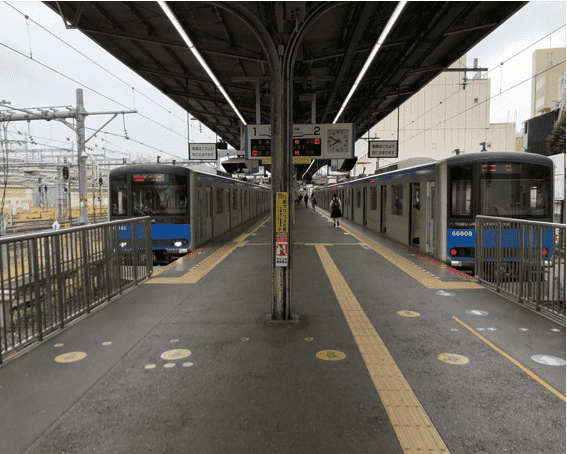 大宮駅 新幹線ホームから東武野田線ホームへの乗り換えルート