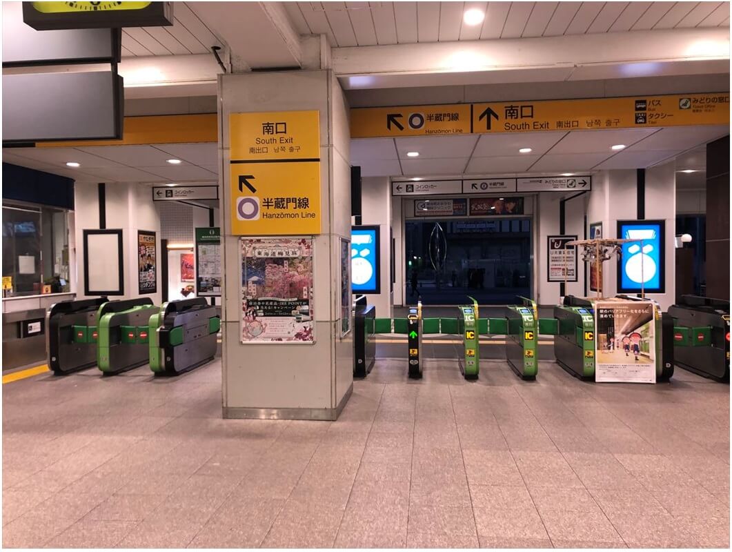 ＪＲ錦糸町駅：南口改札